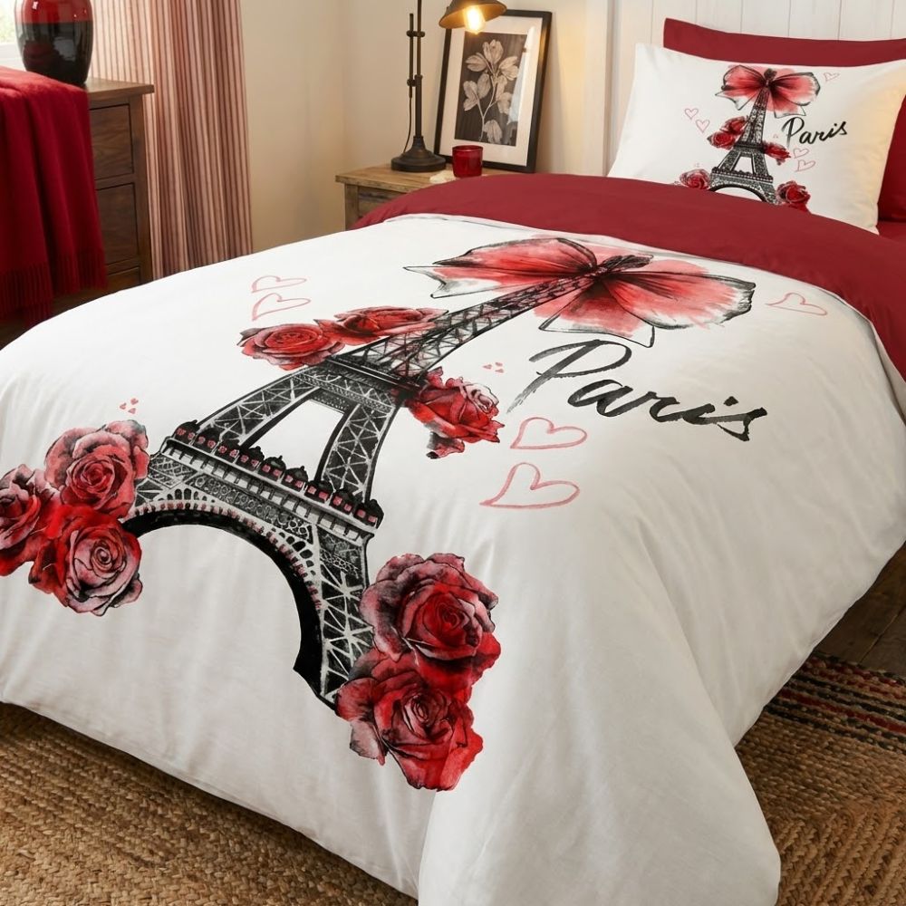 3D povlečení Paris, 1x 140/200, 1x 70/90cm