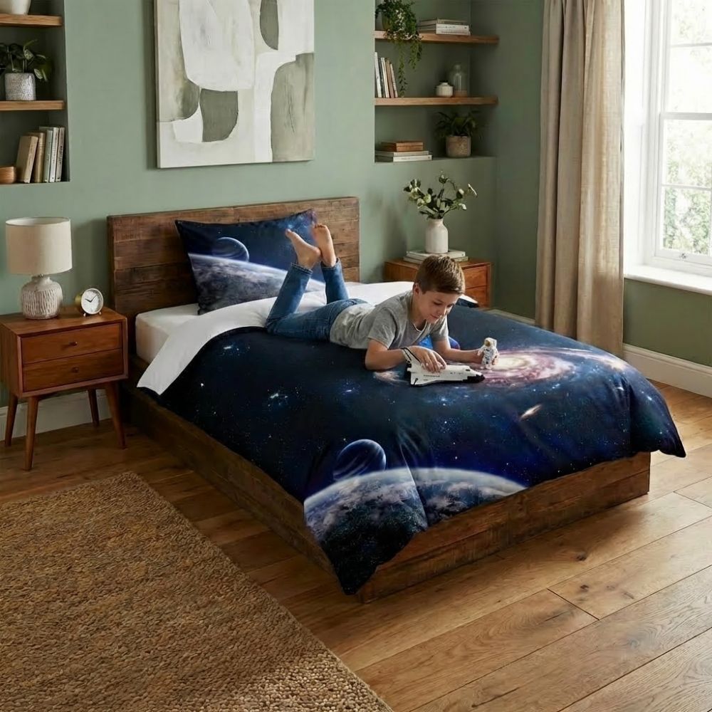 3D povlečení Vesmír, 1x 140/200, 1x 70/90cm