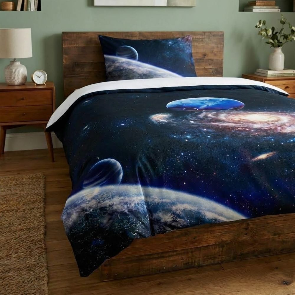 3D povlečení Vesmír, 1x 140/200, 1x 70/90cm