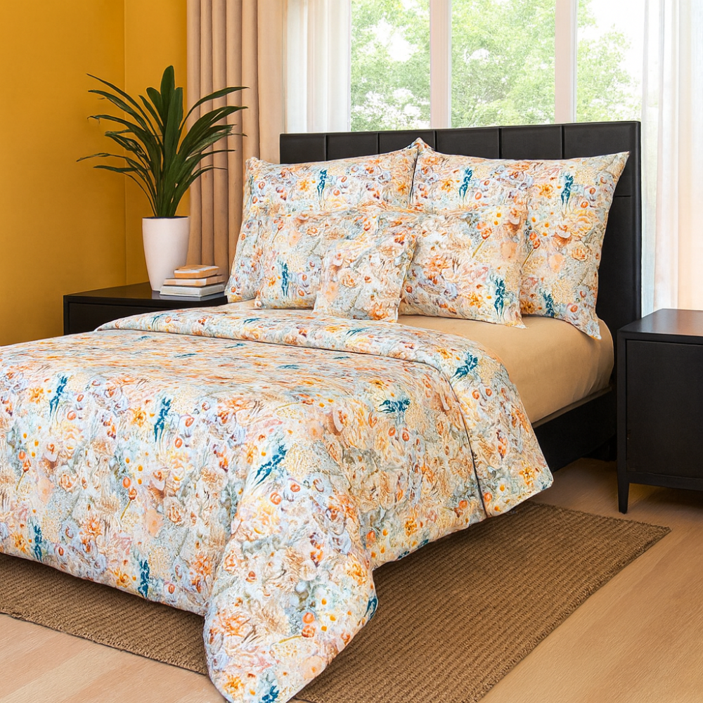 5D povlečení Polní kvítí, 1x 200/200, 2x 70/90cm