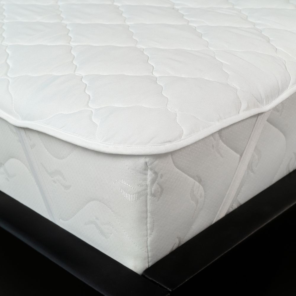 Chránič matrace prošitý z dutého vlákna, 80x200cm