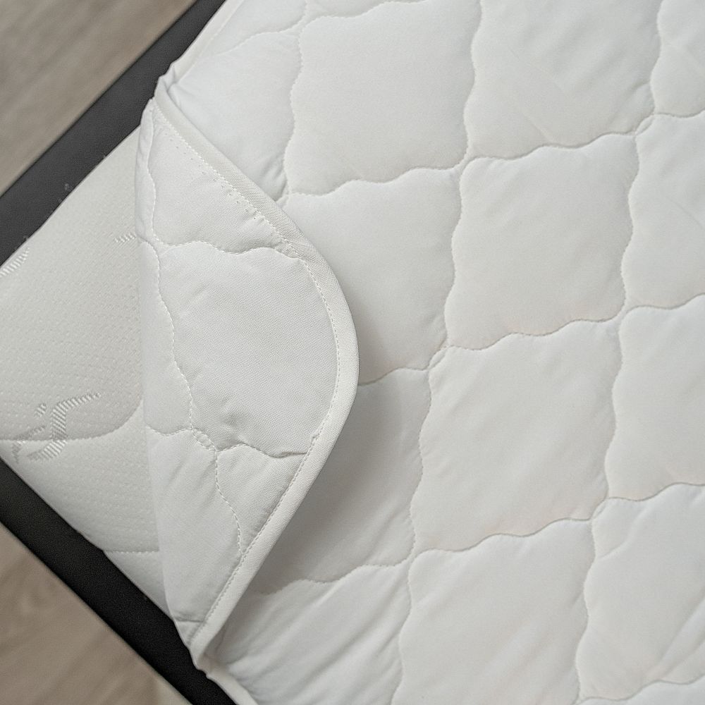 Chránič matrace prošitý z dutého vlákna, 80x200cm