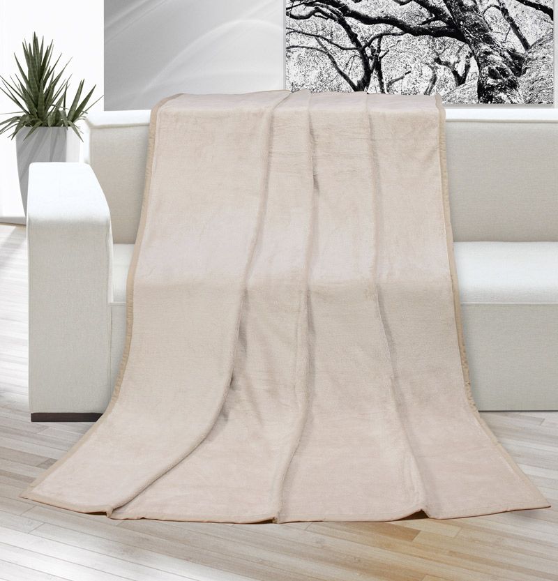 Levně Kvalitex Deka Korall micro béžová 150x200cm