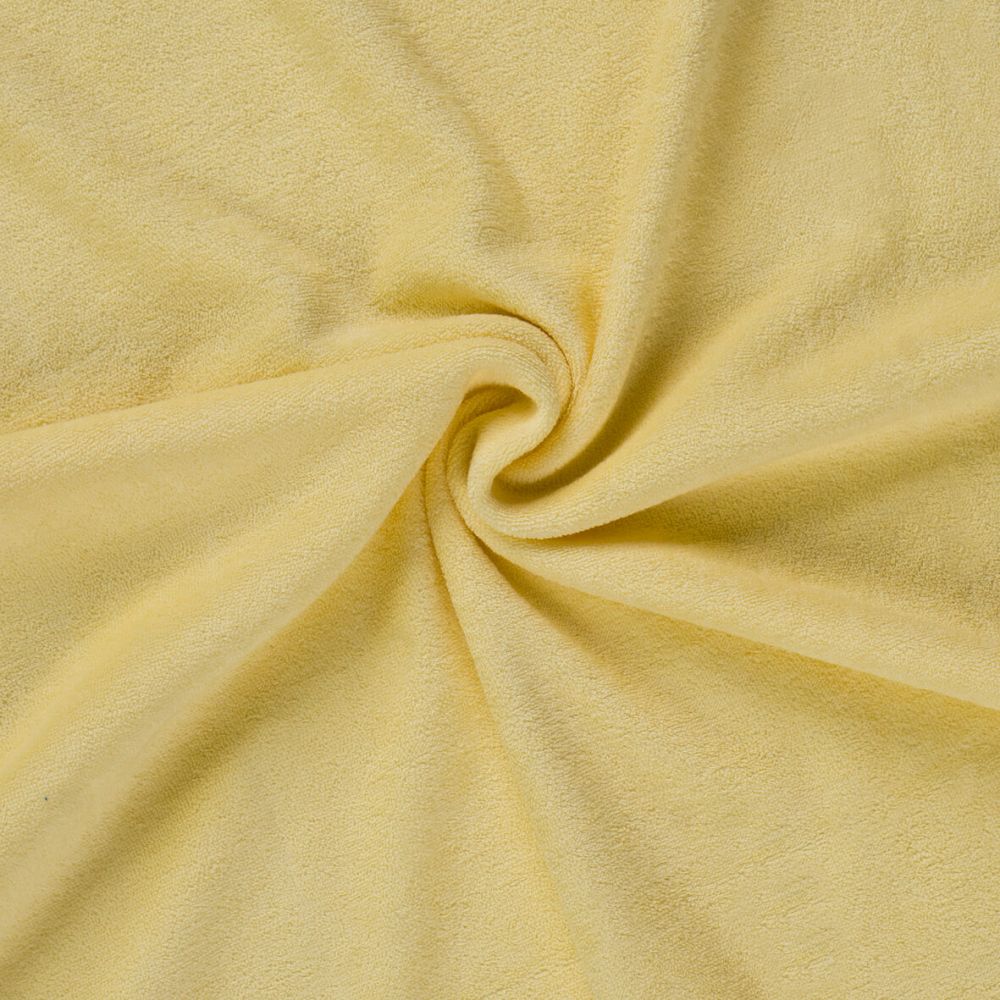 Froté prostěradlo smetanové, 90x200cm