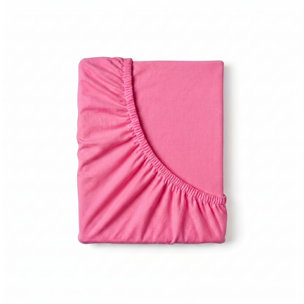 Jersey prostěradlo dětské světle růžové, 70x140cm