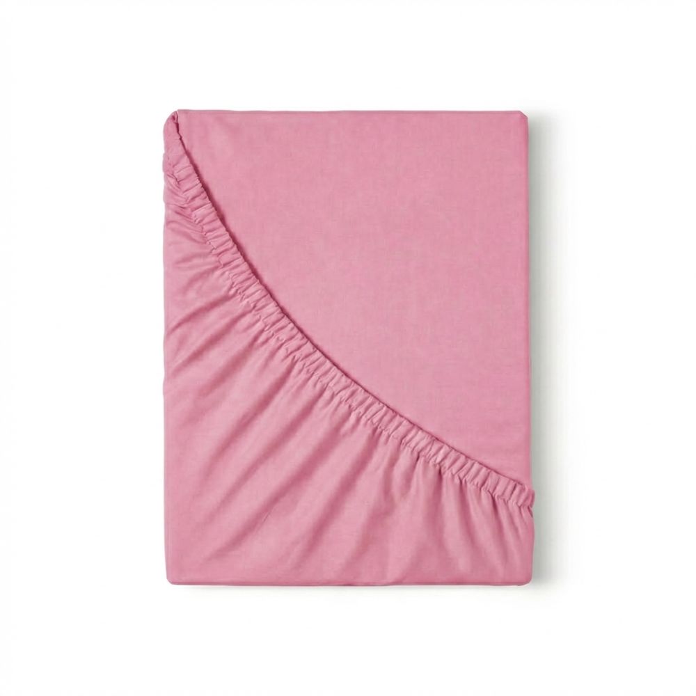 Jersey prostěradlo světle růžové, 120x200cm