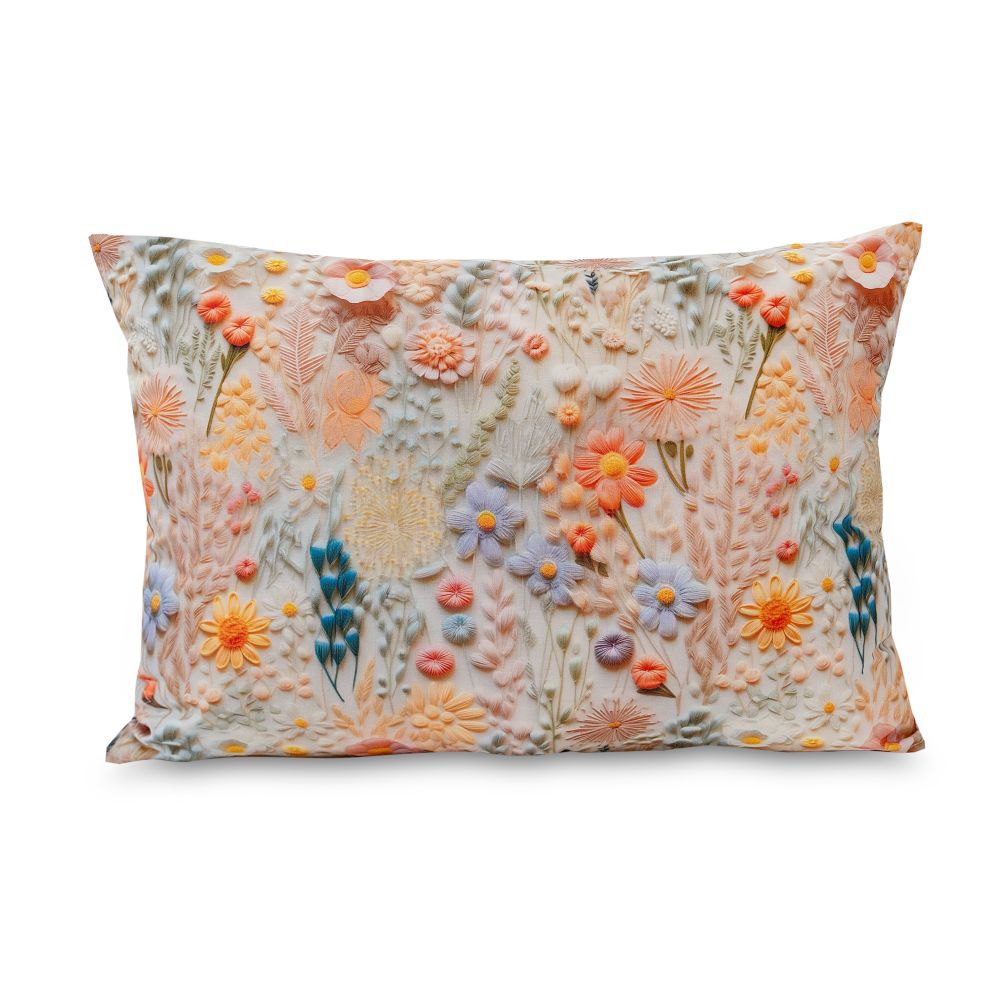 Povlak na polštář 5D Polní kvítí, 40x40cm