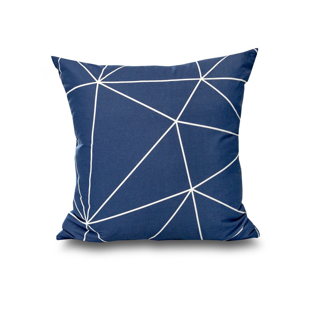 Kvalitex Povlak na polštář bavlna NORDIC COLLECTION GRID modré