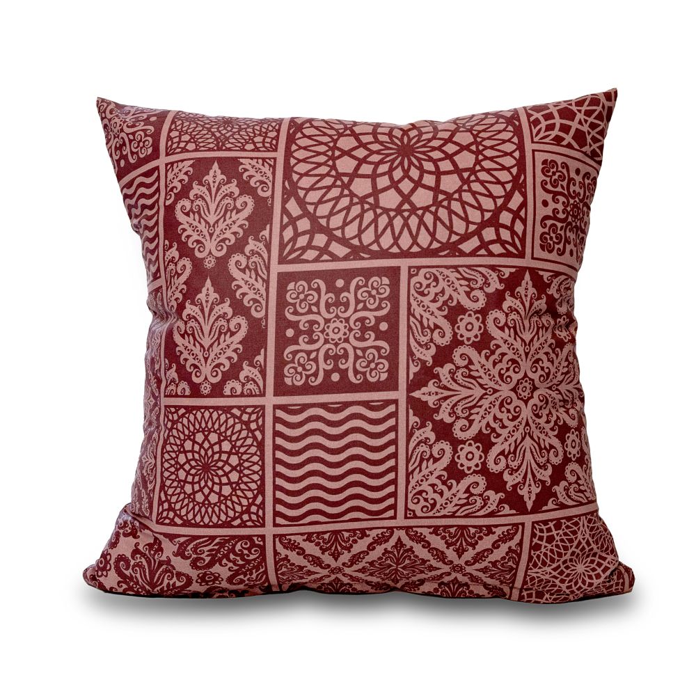 Povlak na polštář bavlna renforcé TOKYO vínové, 50x50cm