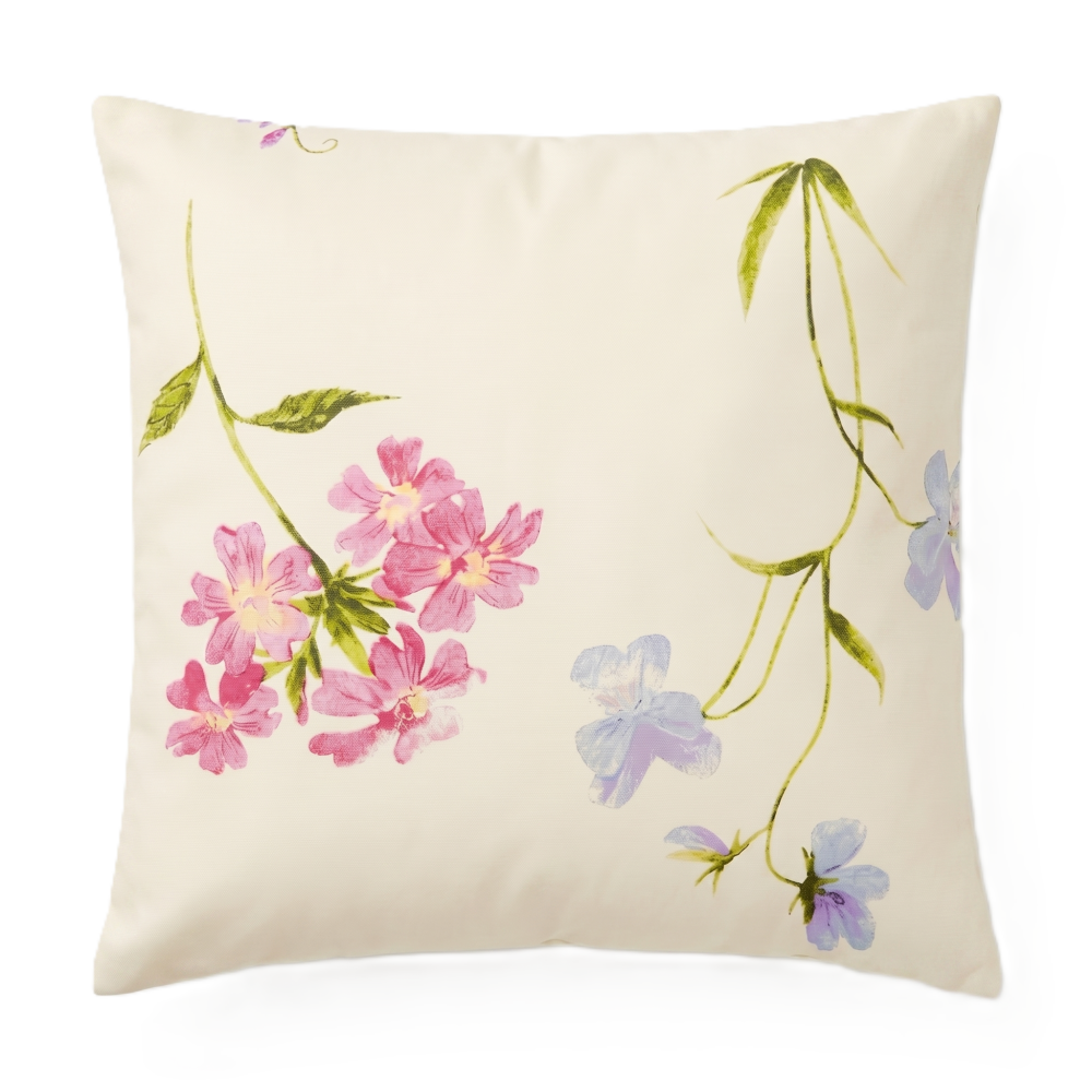 Povlak na polštář hladká bavlna DELUX BOTANICA smetanová, 30x40cm