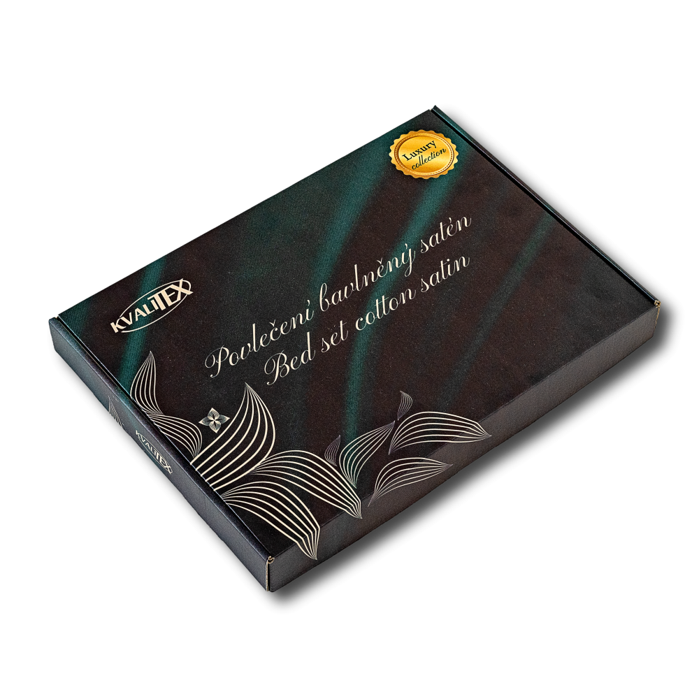 Saténové povlečení LUXURY COLLECTION Luční tanec, 1x 220/200, 2x 70/90cm