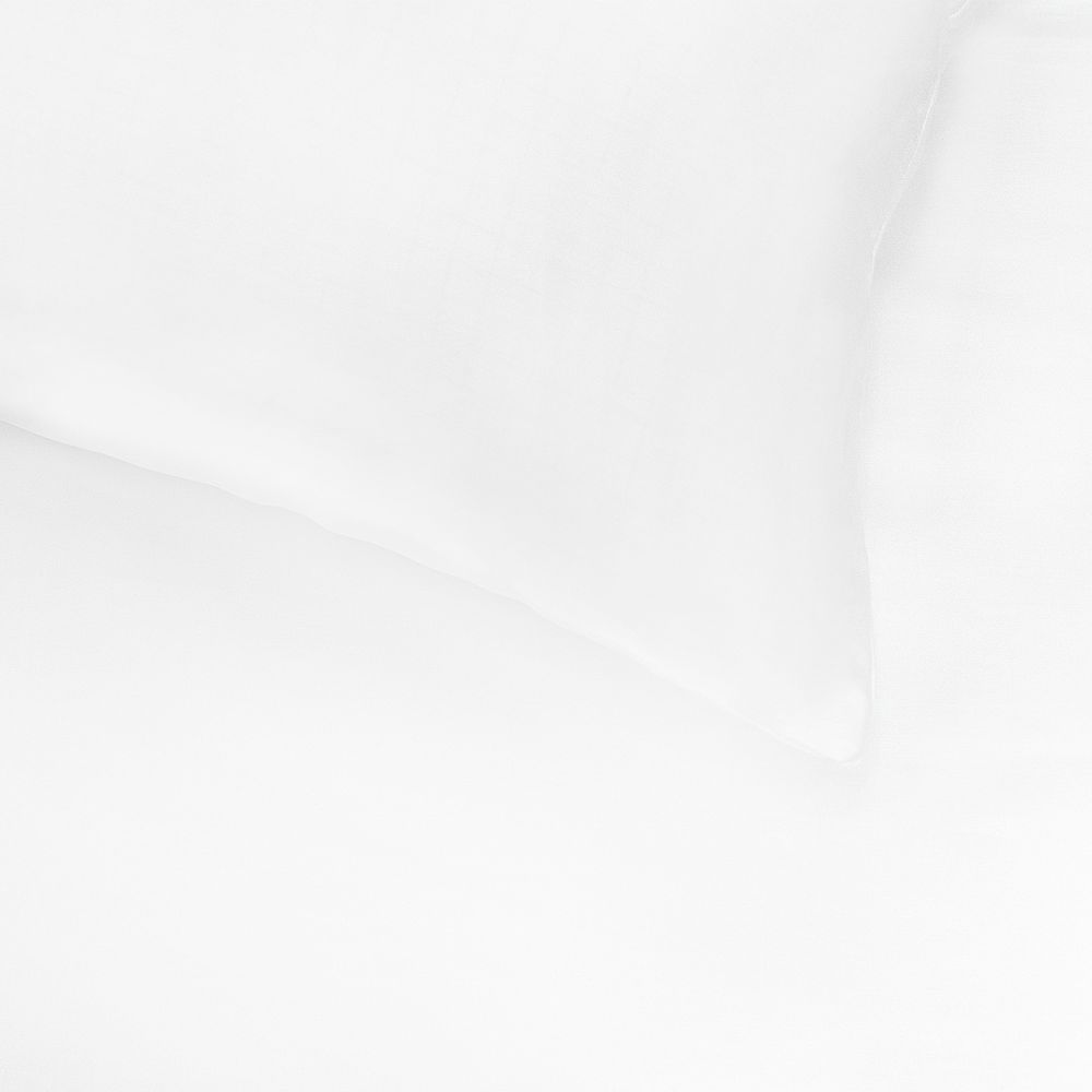 Saténové povlečení LUXURY COLLECTION bílé, 1x 140/200, 1x 70/90cm