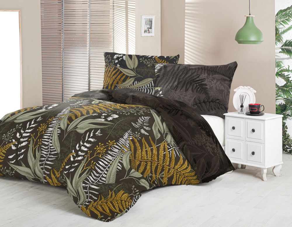 Saténové povlečení LUXURY COLLECTION KAPRADÍ, 1x 240/220, 2x 70/90cm
