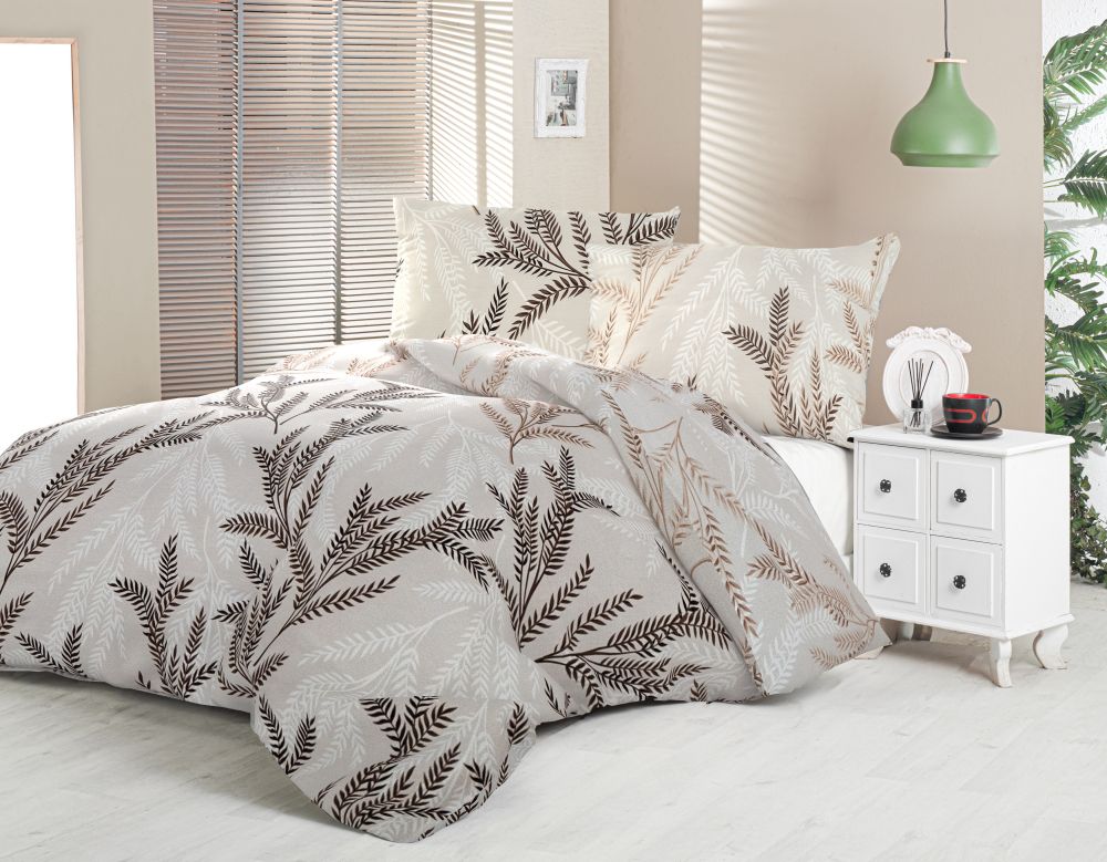 Saténové povlečení LUXURY COLLECTION OKSIA, 1x 220/200, 2x 70/90cm