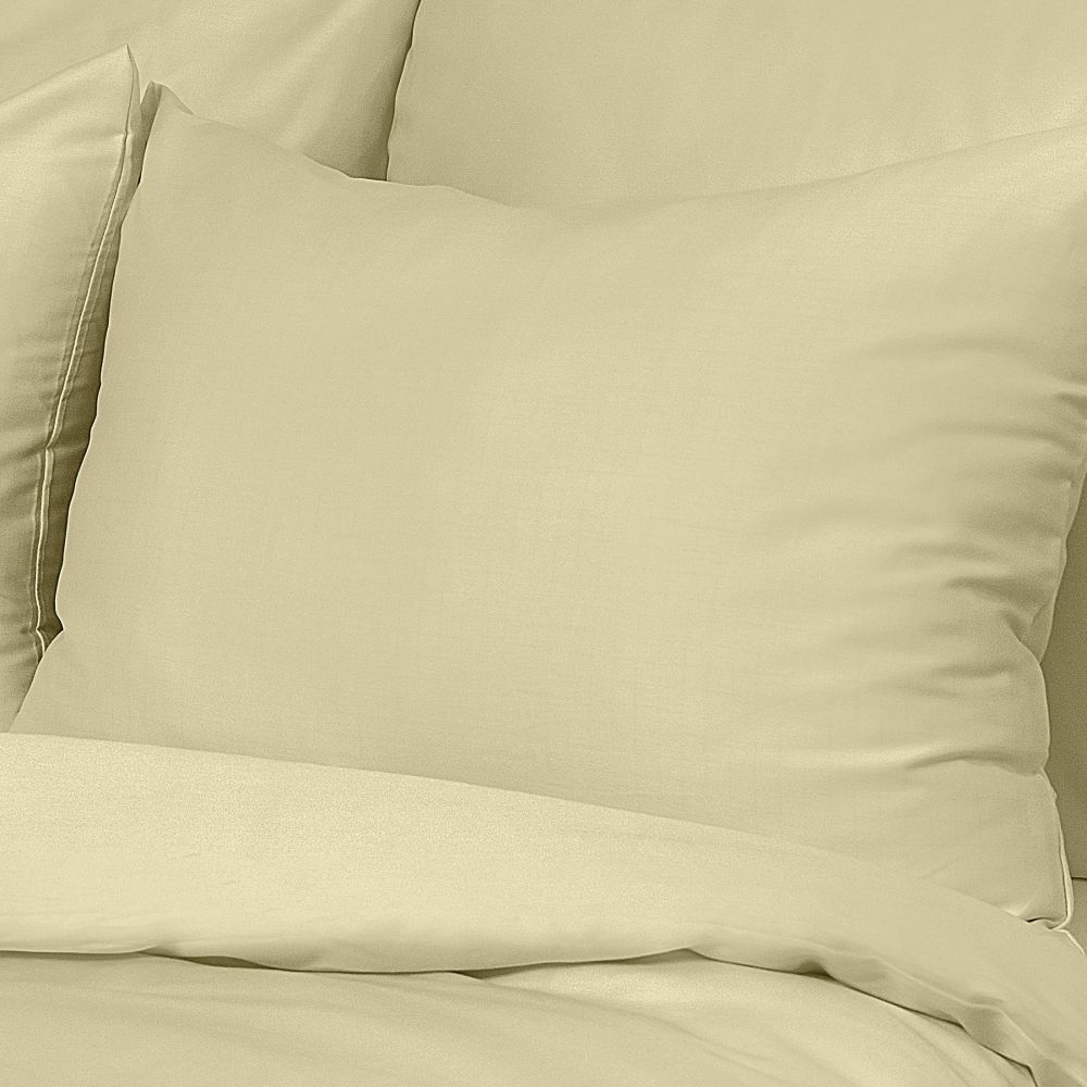 Saténové povlečení LUXURY COLLECTION smetanové, 1x 220/200, 2x 70/90cm