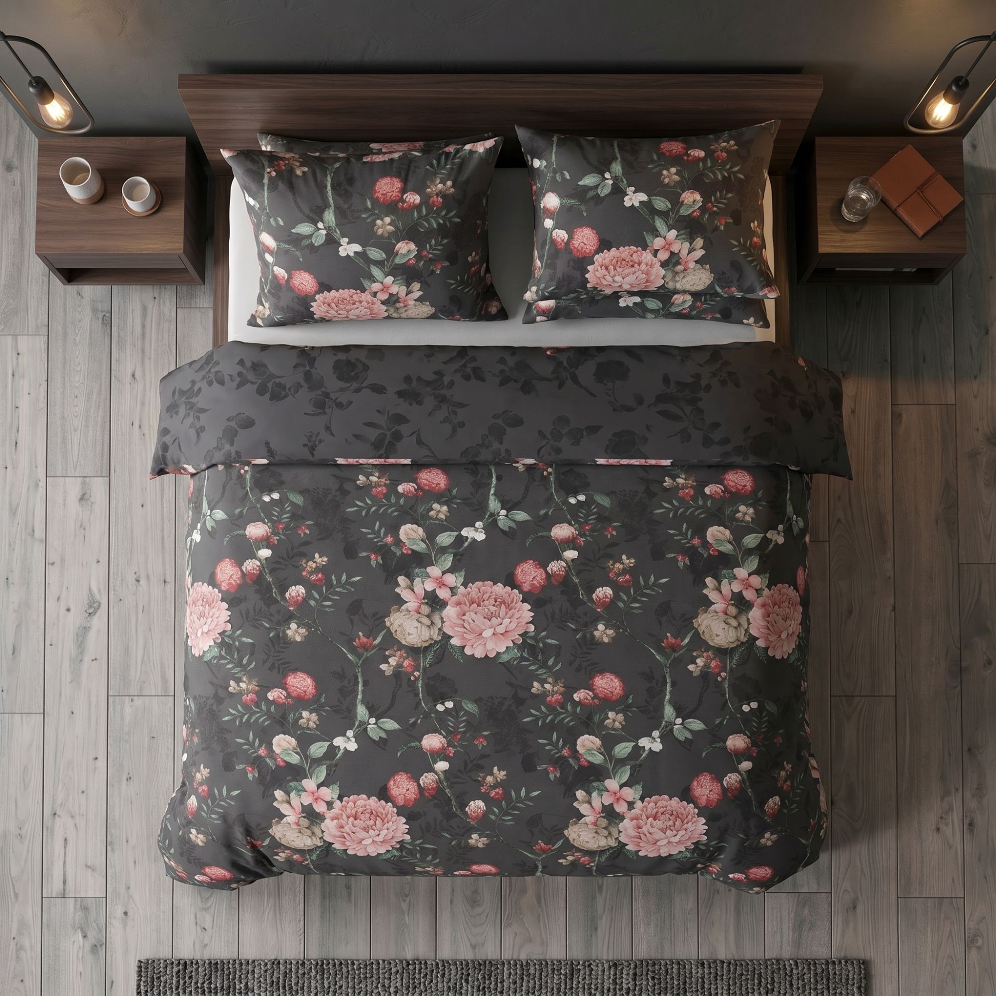Saténové povlečení LUXURY COLLECTION ALISA, 1x 240/200, 2x 70/90cm