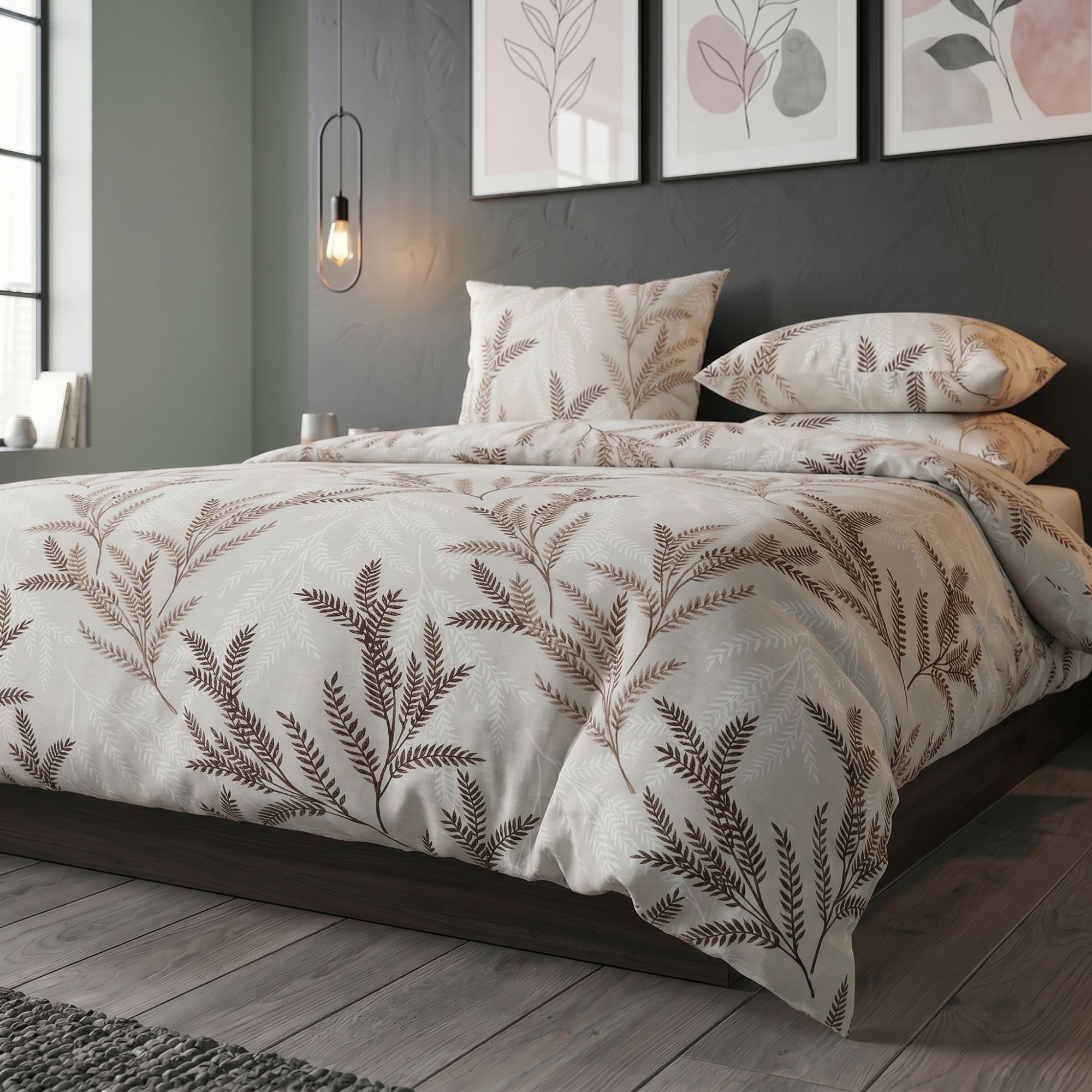 Saténové povlečení LUXURY COLLECTION OKSIA, 1x 240/200, 2x 70/90cm