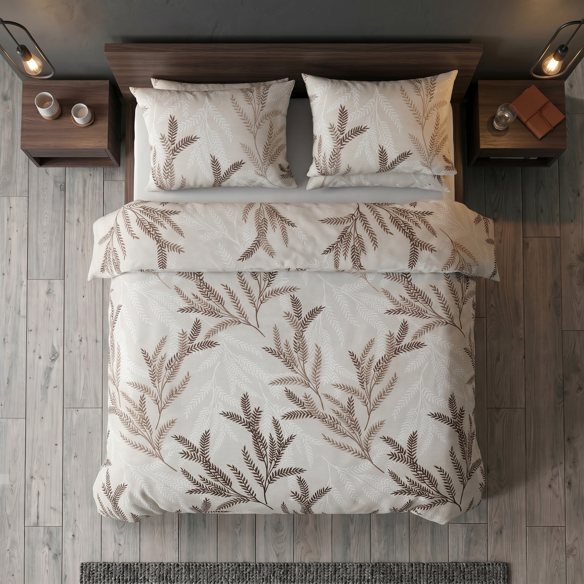 Saténové povlečení LUXURY COLLECTION OKSIA, 1x 240/200, 2x 70/90cm