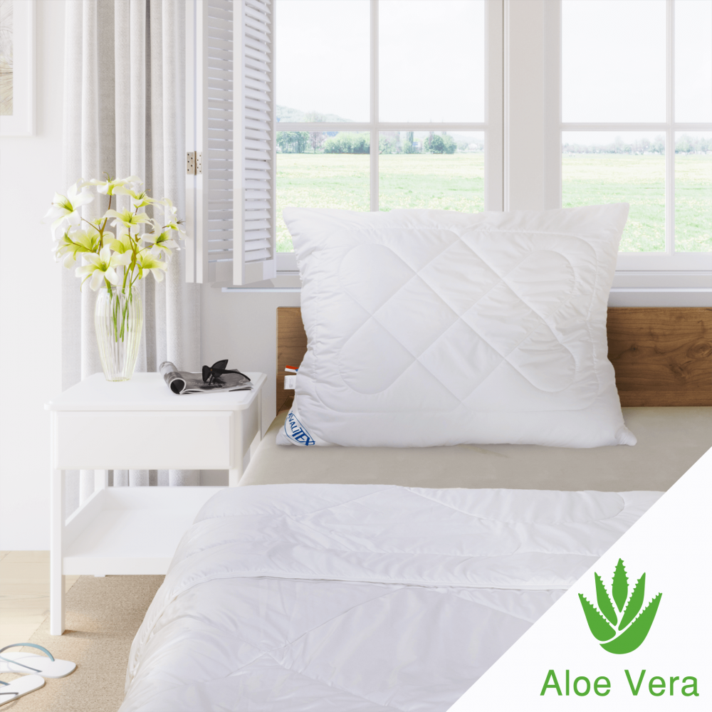 Levně Kvalitex SET SUMMER ALOE VERA přikrývka+polštář, 140x200, 70x90cm